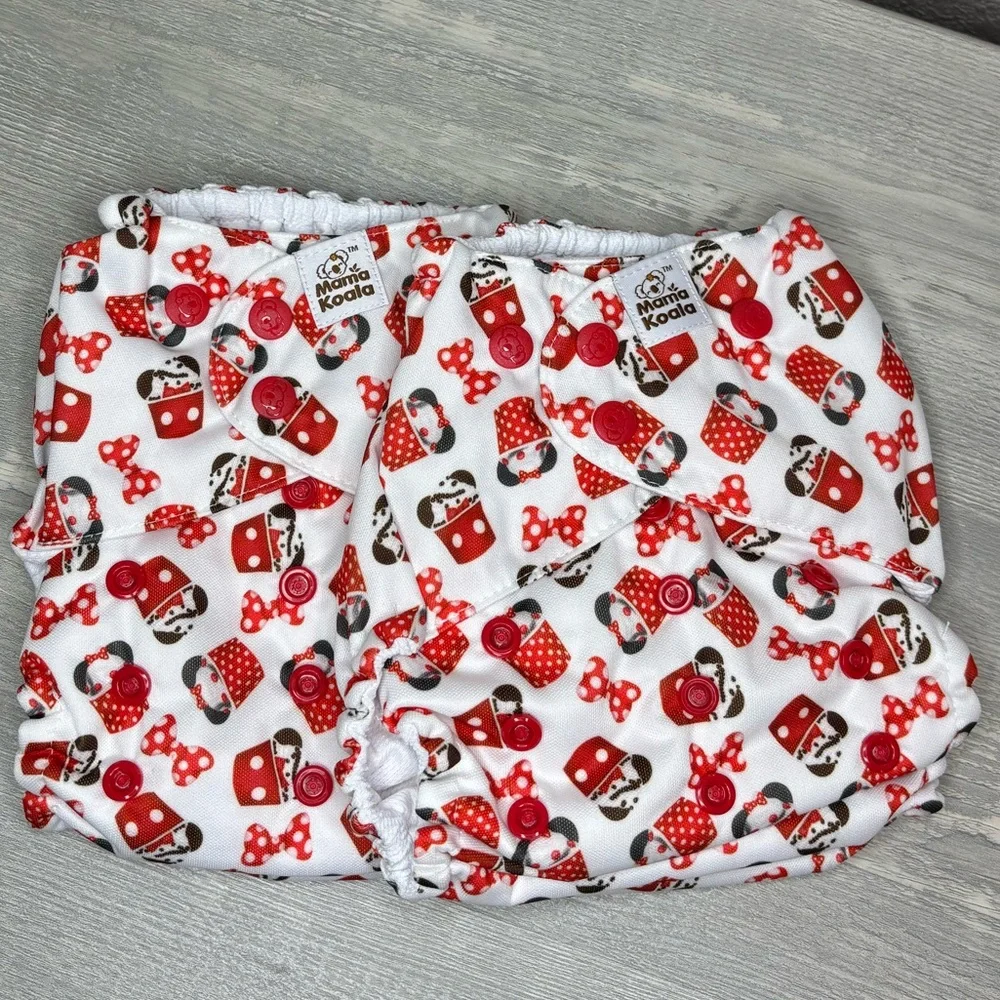 2 NEW Mama Koala 2.0 Pocket Cloth Diaper Bundle