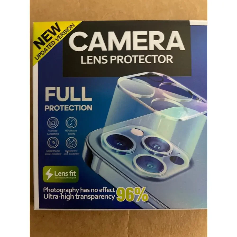 Camera Lens Protector- Full Protection-Lens FitUltra-High transparency 96%