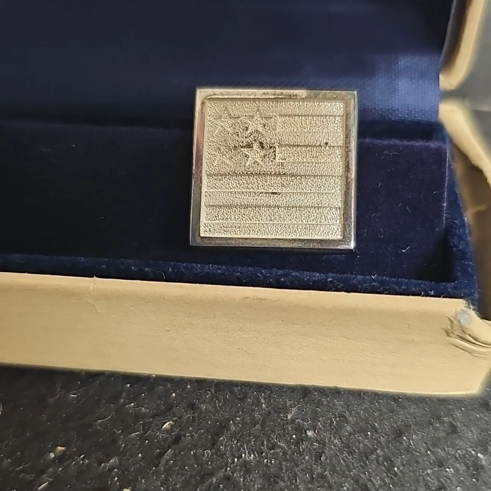 SACKVILLE & JONES SILVER TONE CUFFLINKS BFPM-01-127