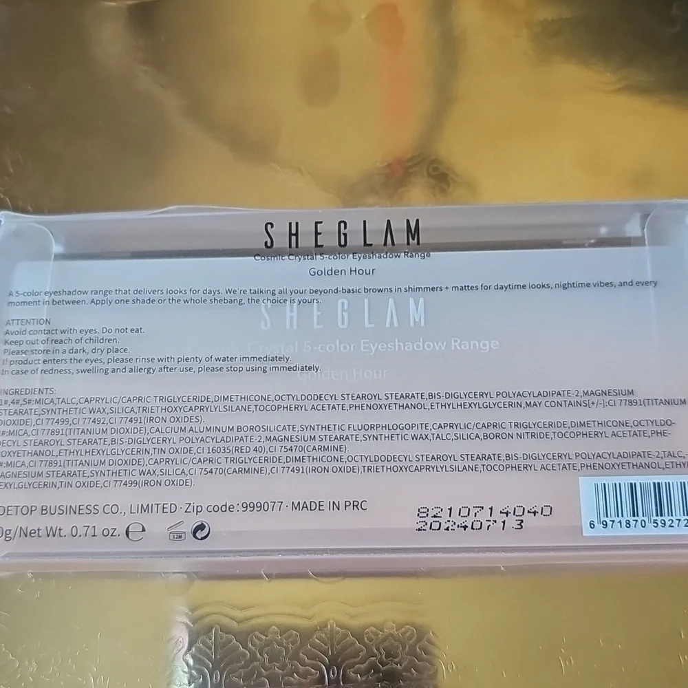 Sheglam discover palette