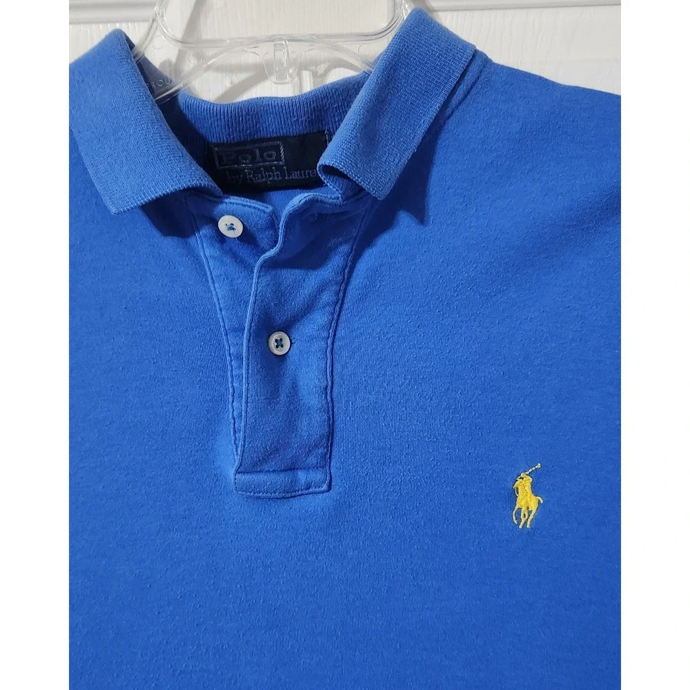 POLO By Ralph Lauren Pacific Blue Men's Classic Fit Polo Size Medium