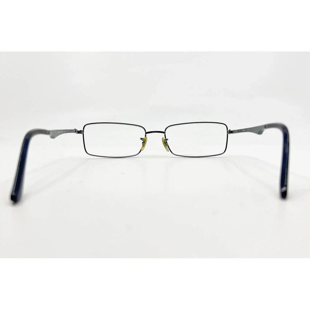Ray-Ban RB 6211 2502 Eyeglasses Metal Frame Rectangular Men Glasses 53-17-140