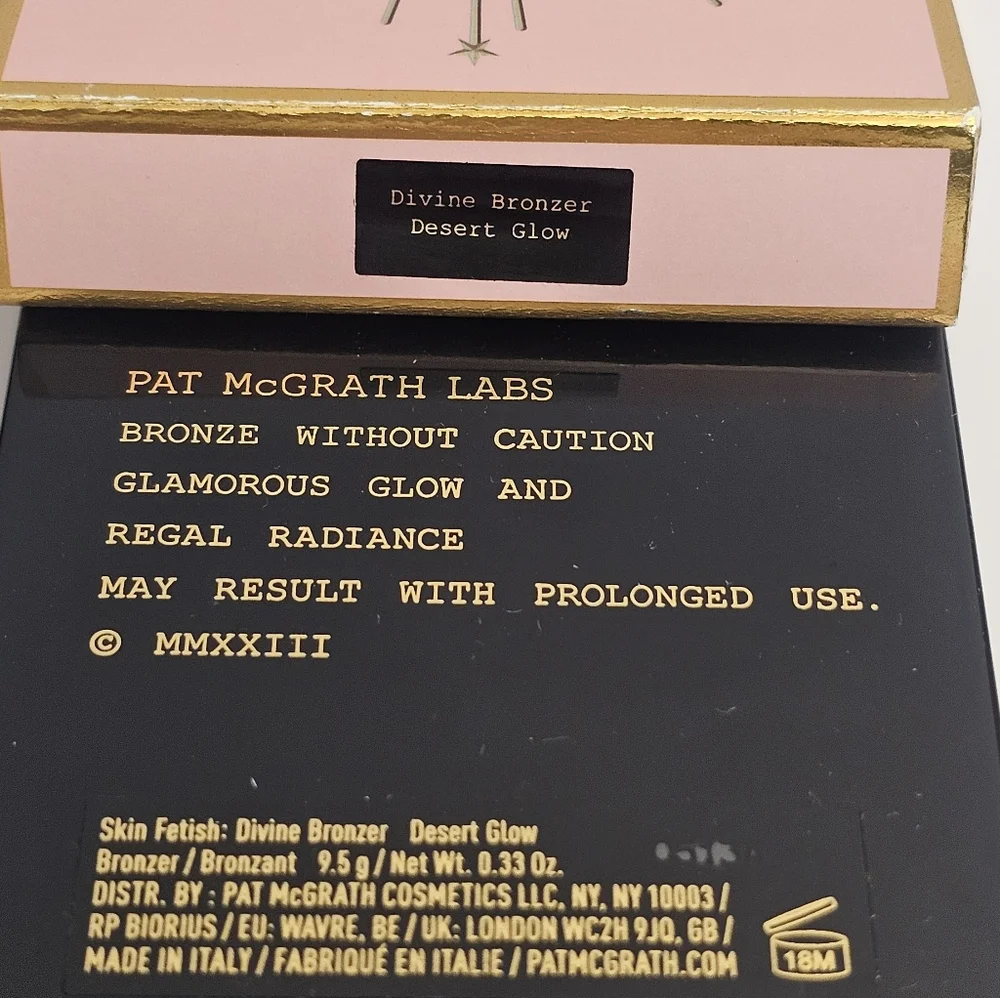 Pat McGrath labs desert