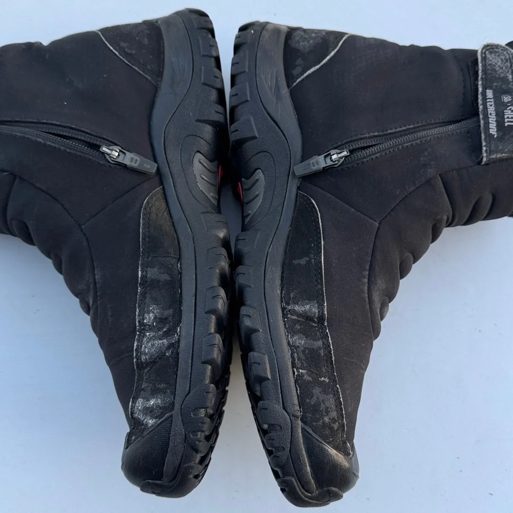 Salomon Tactile 2 TS WP Winter Boots In Black-Sz 10.5