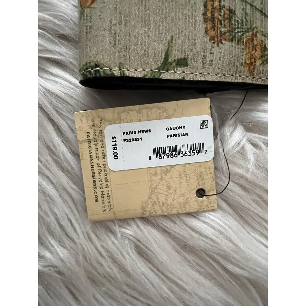 Patricia Nash Cauchy Wallet English Country PARISIAN flower B000602