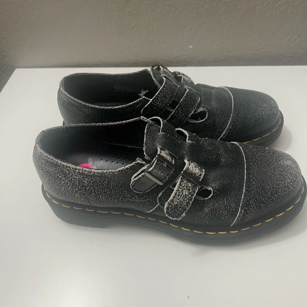 Dr. Martens black platform