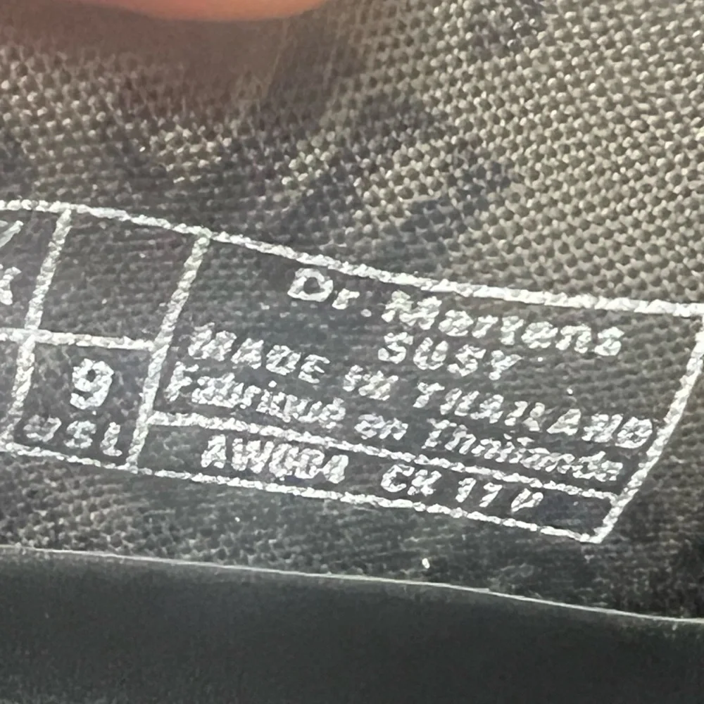 Dr. Martens shoes black gray
