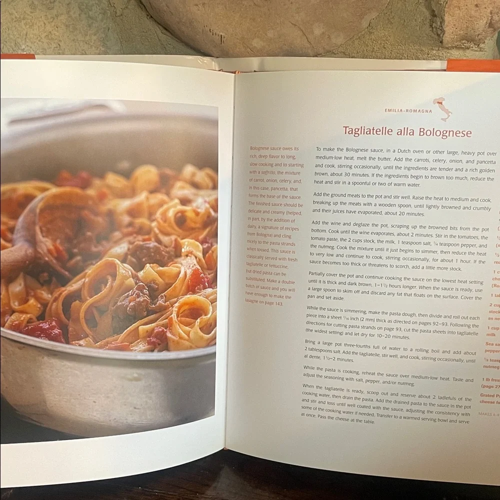 Williams Sonoma Italian Cuisine Cookbook