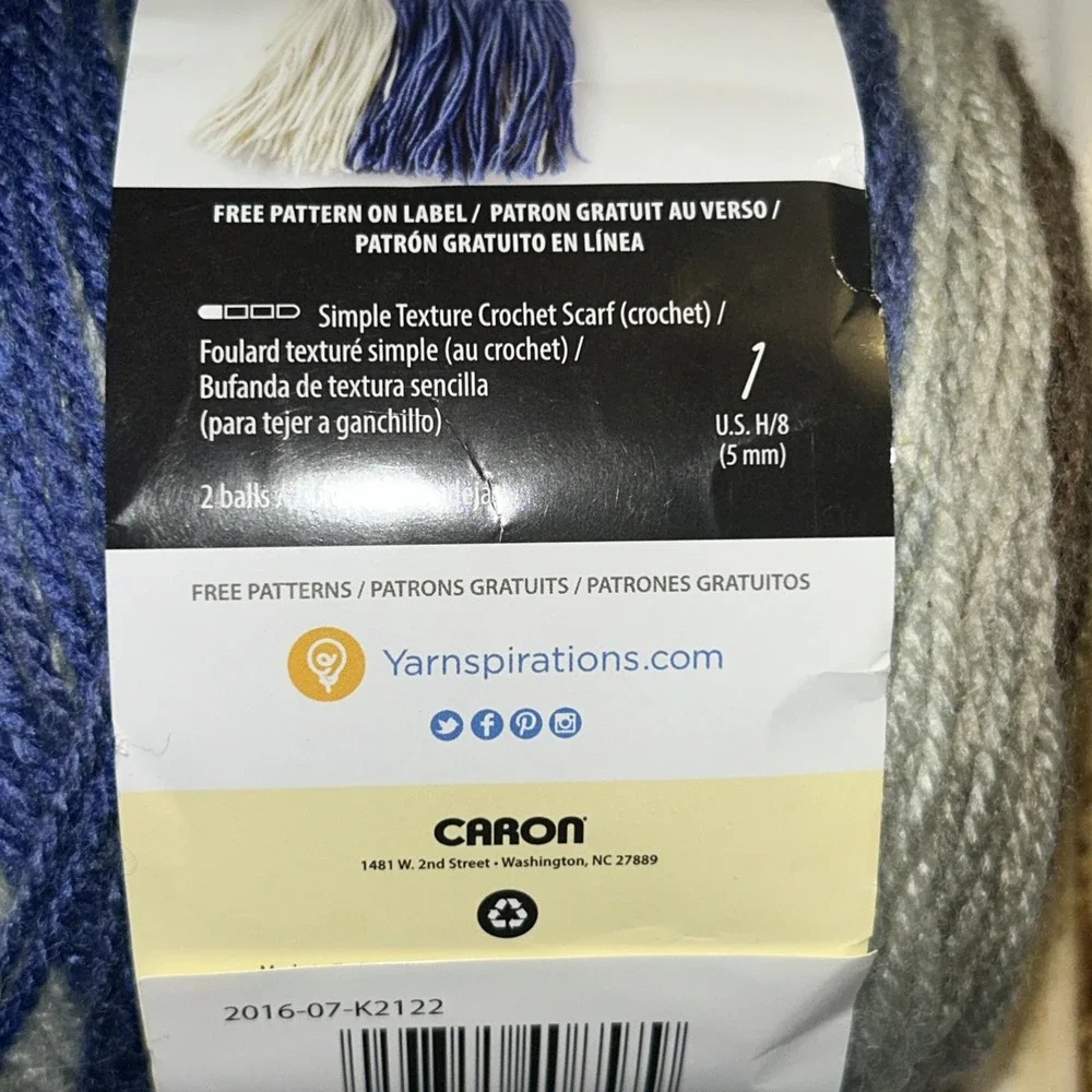 Caron cakes yarn