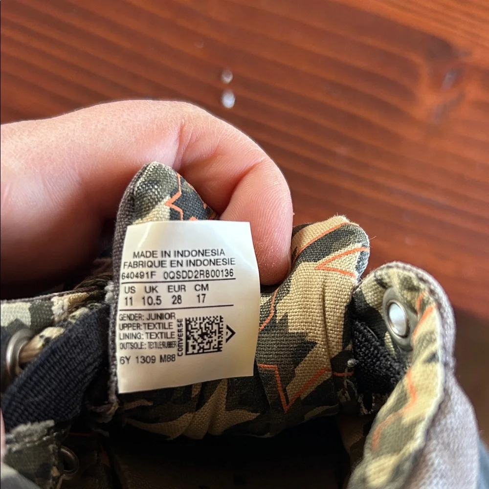 Converse Kids Sneakers - Black and White