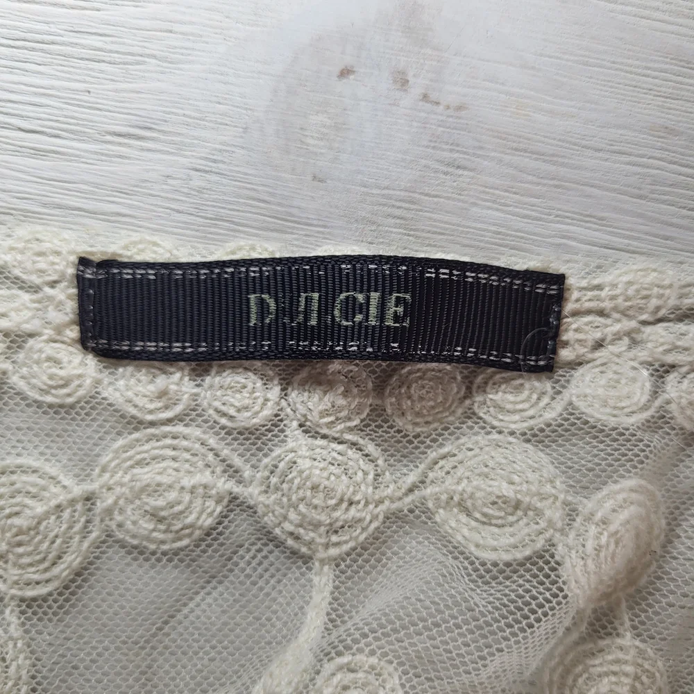 Dulcie Lace Top Floral Mesh Blouse BOHO Cottagecore.