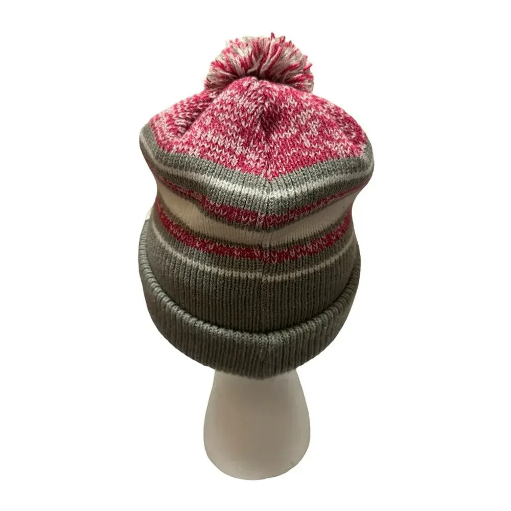 NFL 47 Brand New York Giants Kids Girls Knit Winter Skull Cap Hat Beanie Striped