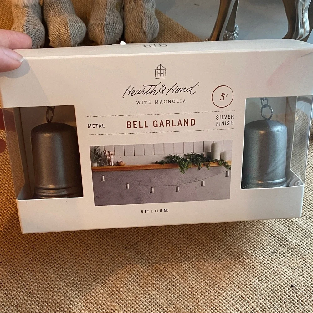 Magnolia Bell Garland Swag For Mantel