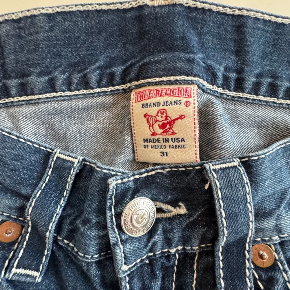 True Religion Dark Blue Denim Jeans 31/30