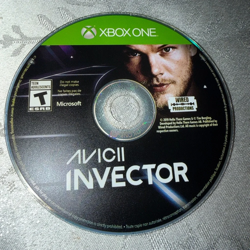 Microsoft Xbox One Avicii Invector Video Game Rated T For Teen 2019 Used Pre Own