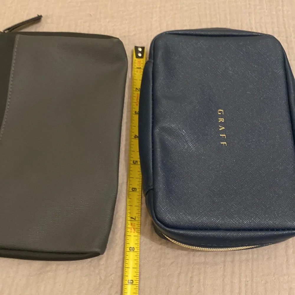 Tumi black elegant gray