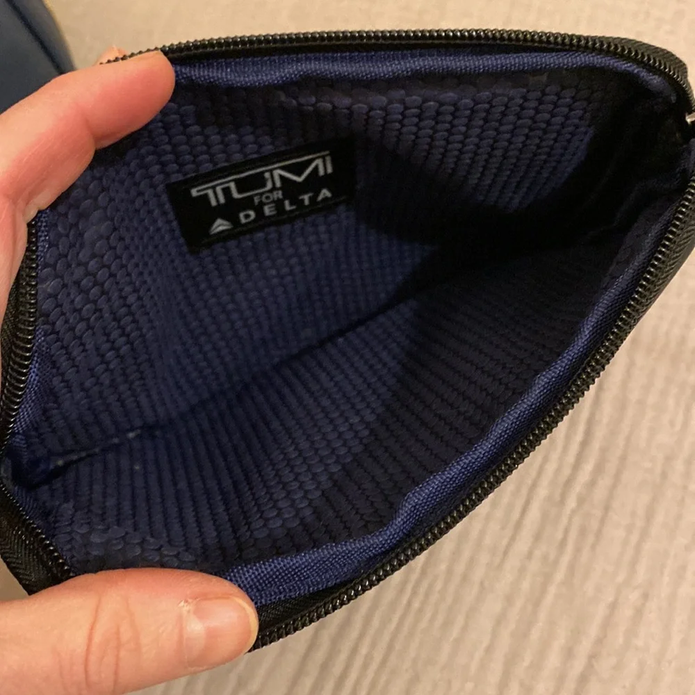 Tumi gray sleek