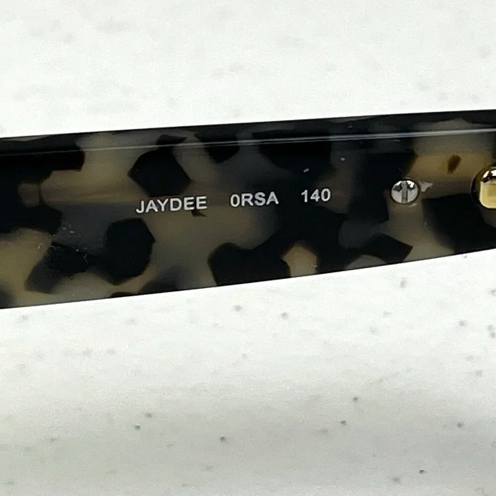 Kate Spade Eyeglasses Frame Jaydee Black Gold/Tortoise Cat Eye 140 Hard Case
