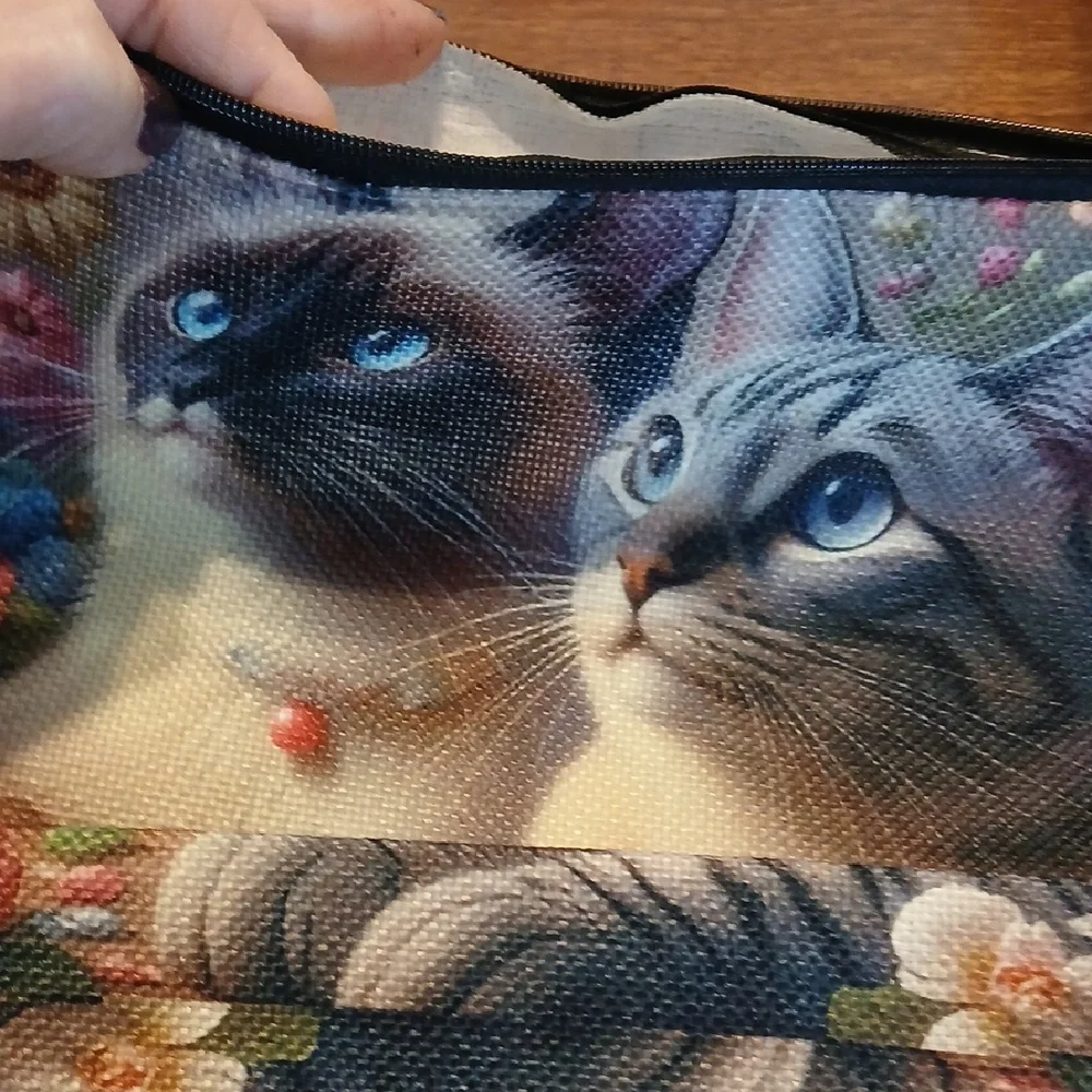 Cat-Themed Multi-Color Pet Carrier