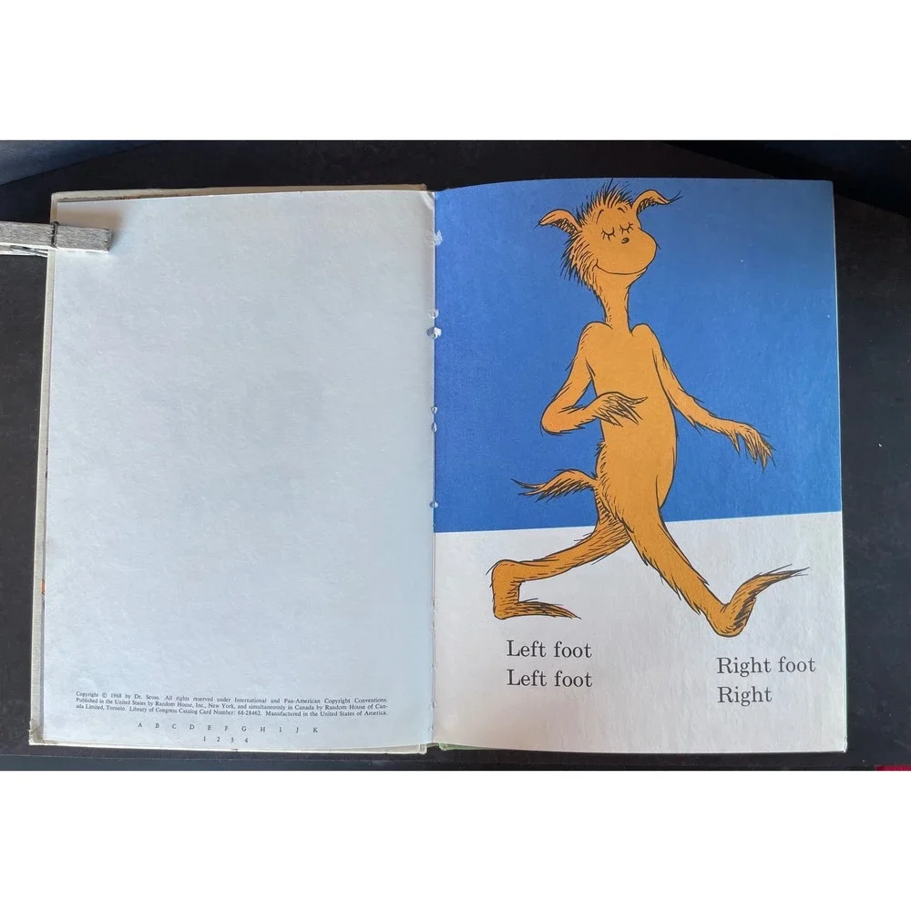 The Foot Dr Seuss Bright and Early Books Beginning Beginners Hardcover