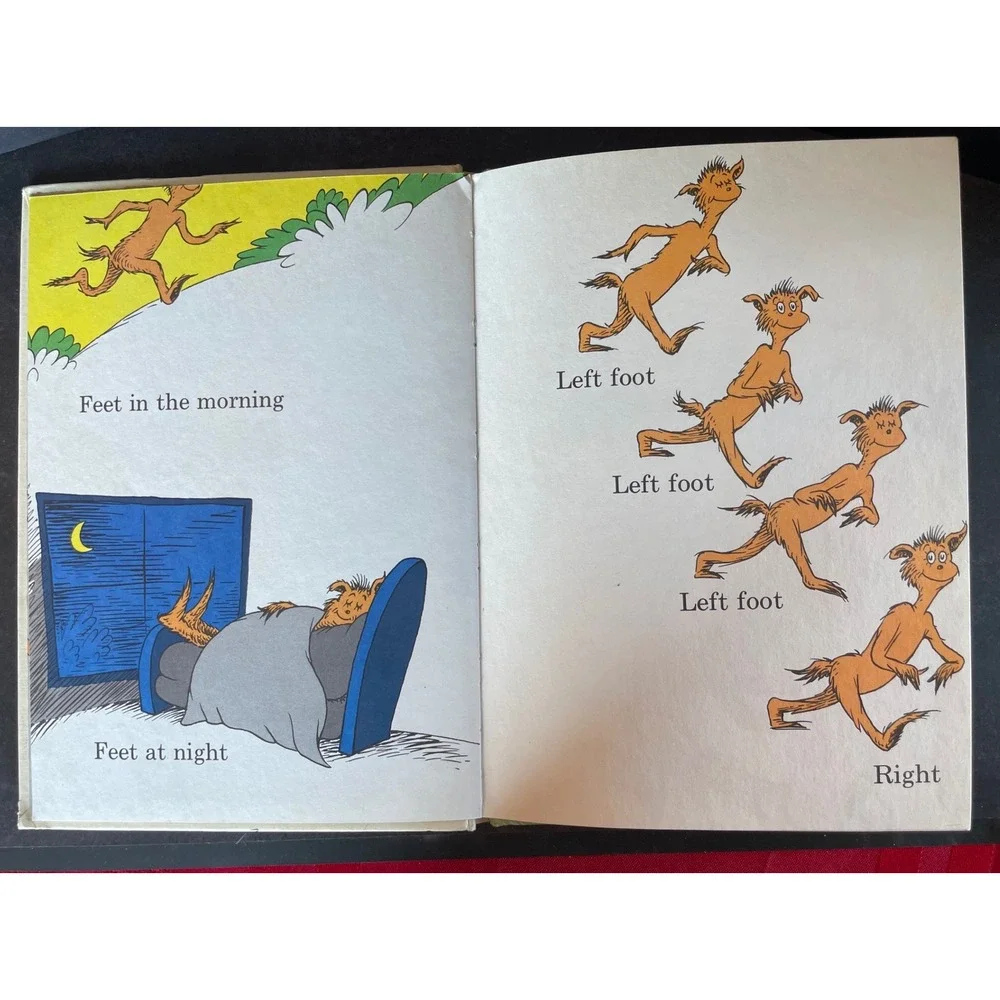 The Foot Dr Seuss Bright and Early Books Beginning Beginners Hardcover