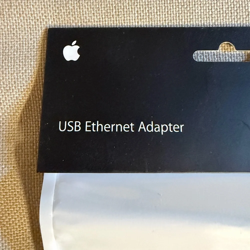 NWT Apple USB Ethernet Adapter in White