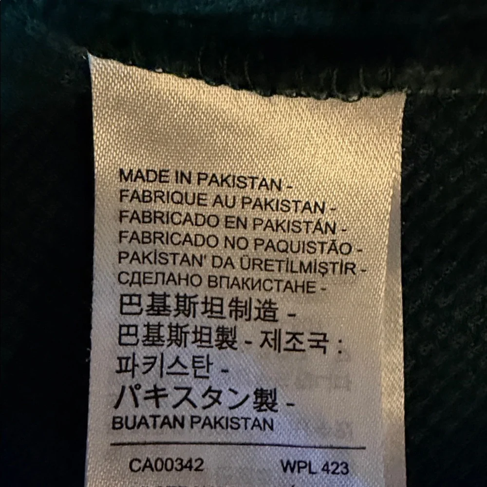 Levi's Men's Forest Green Waffle Knit Thermal Long Sleeve Shirt Standard S