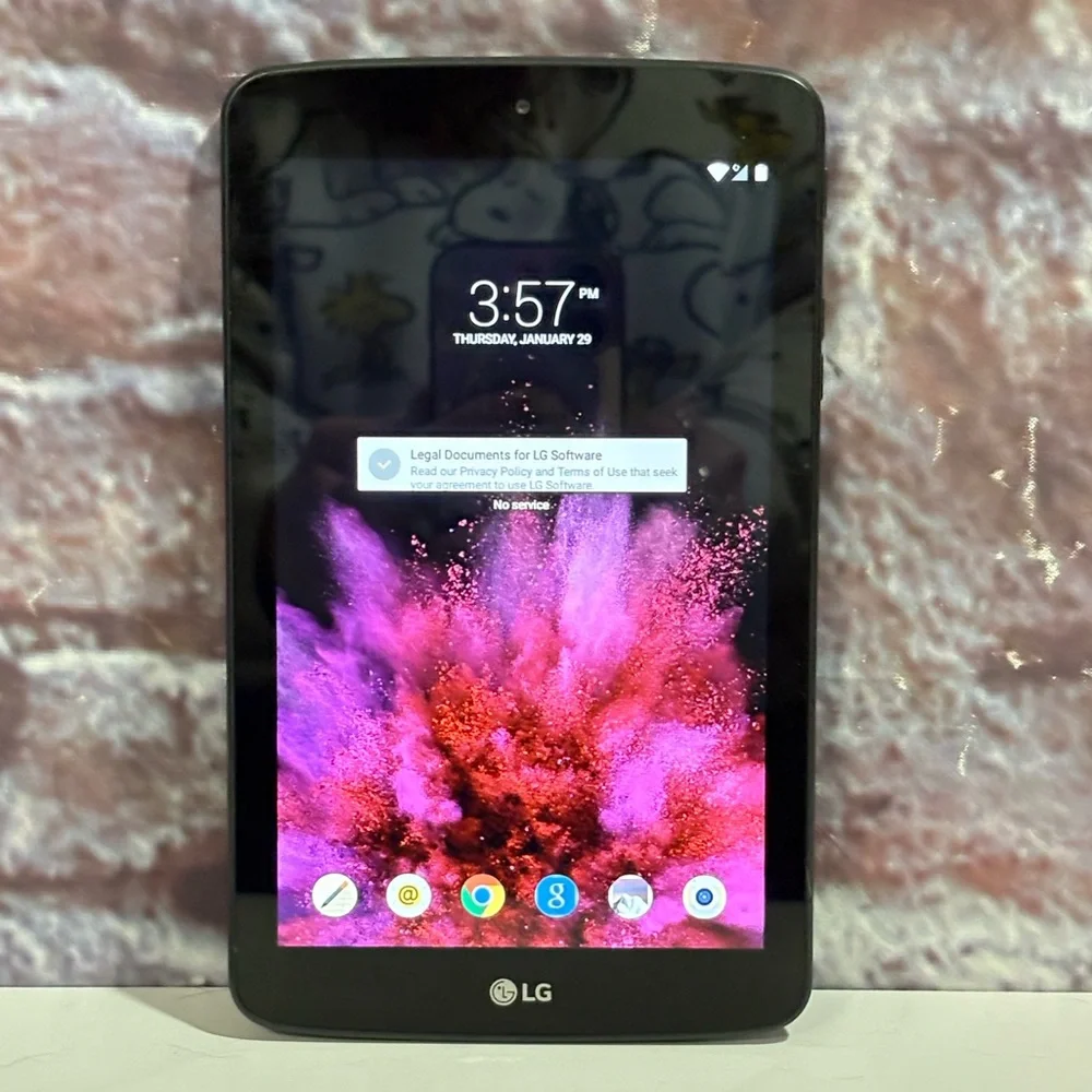 LG pad tablet