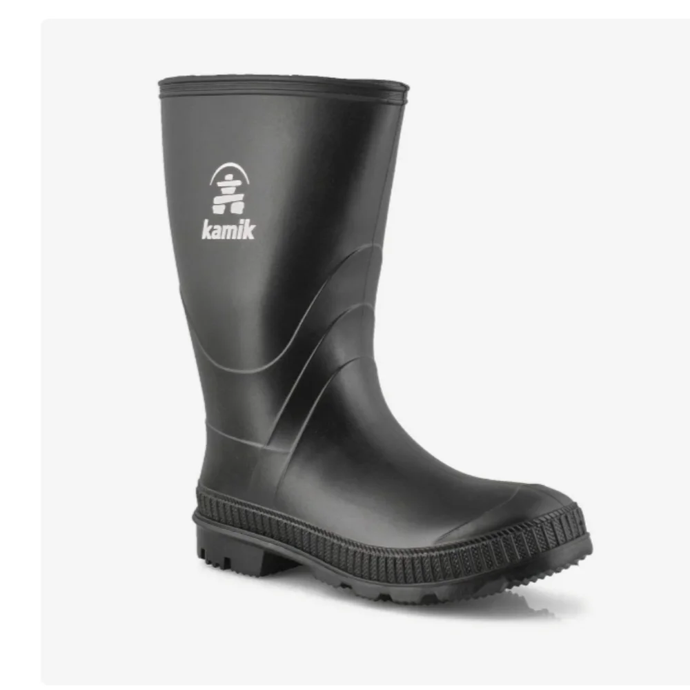 NWOT Kamil unisex stomp rain boots size 3