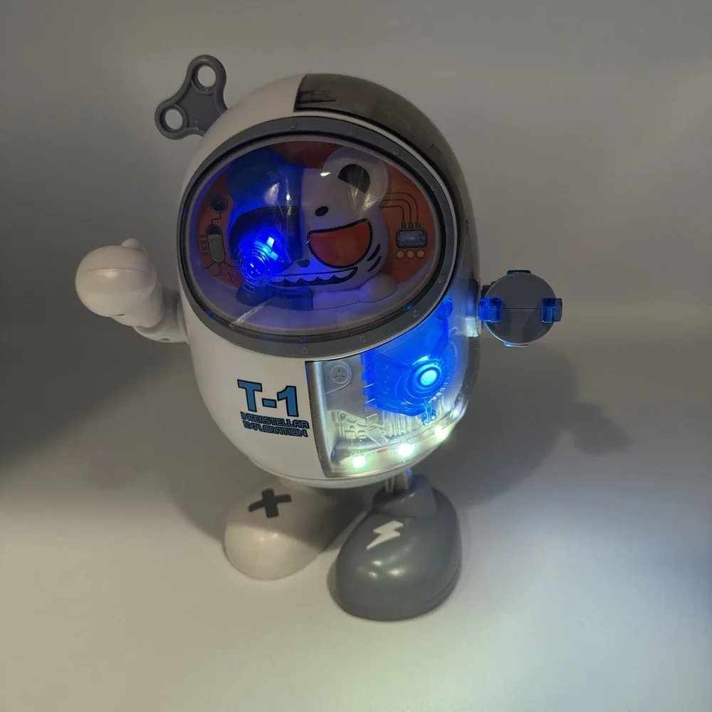 T-1 Interstellar Cat Robot Plays Music And Dances Obstacle Avoidance