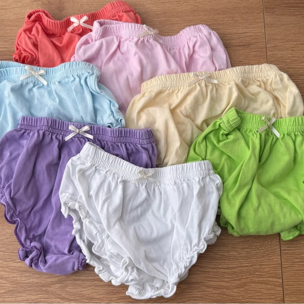 Colorful Kids Bloomers Set