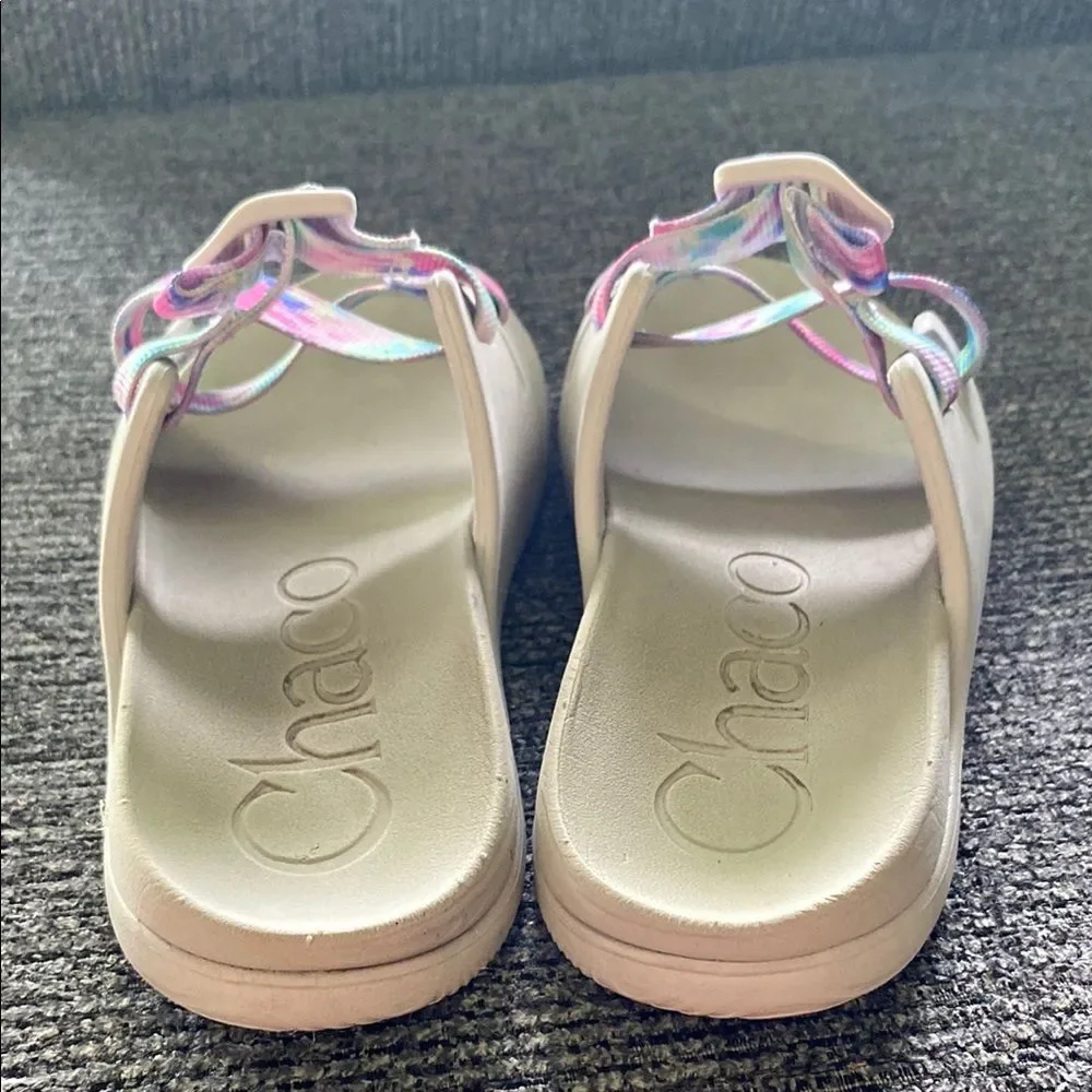 Chaco Tie Dye Slide Sandals