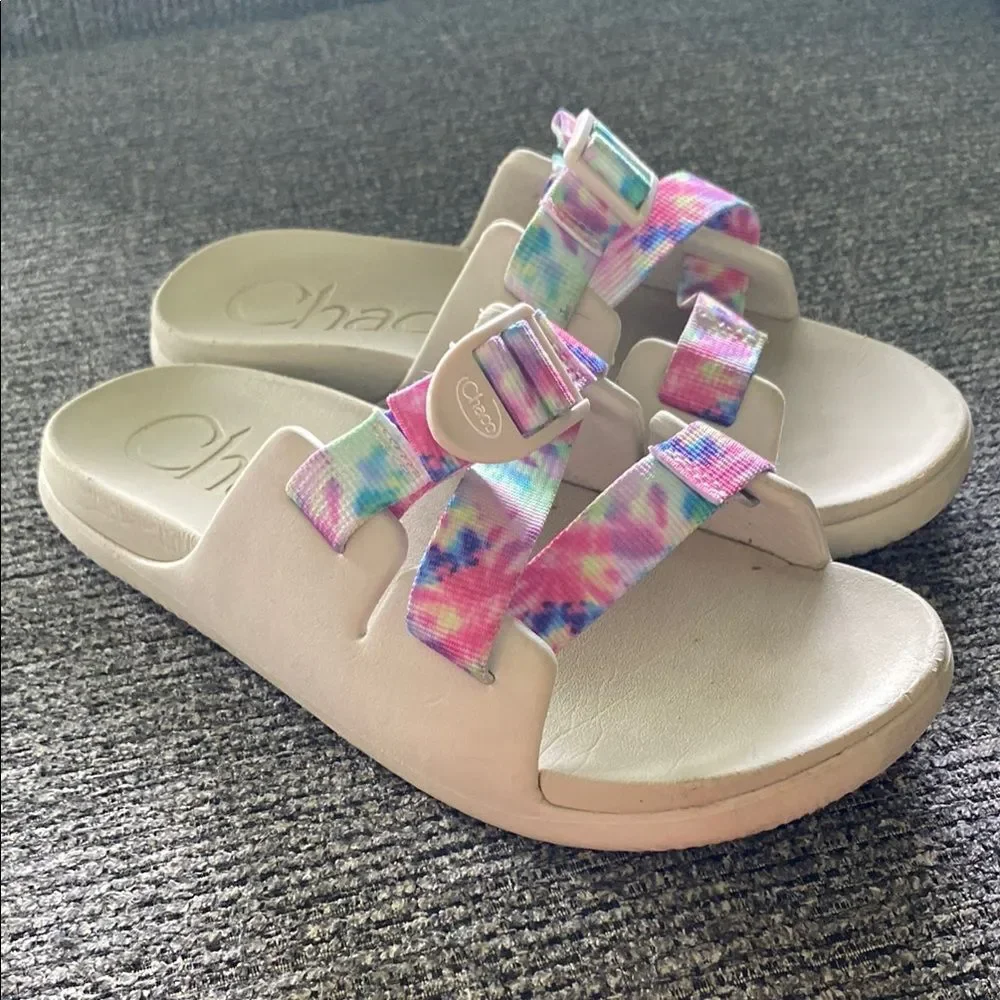 Chaco Tie Dye Slide Sandals