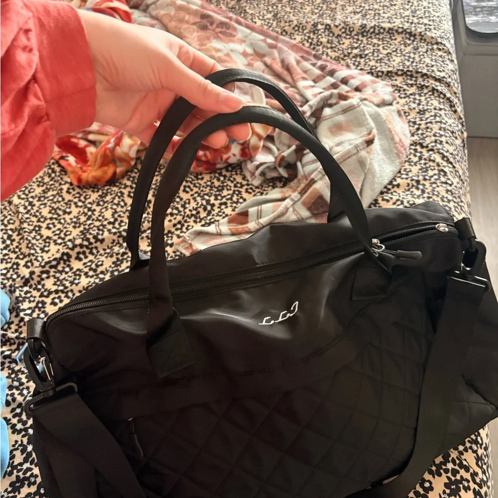 Black Quilted Bag