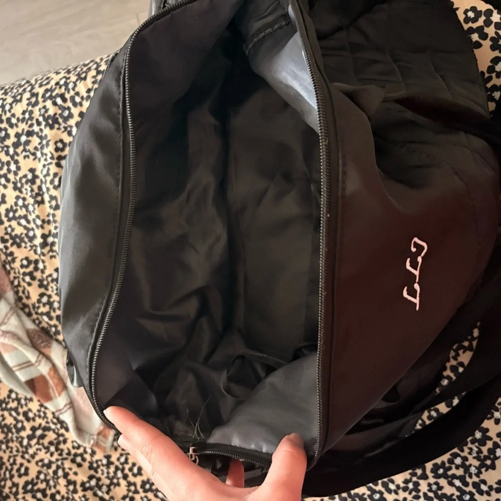 Black Quilted Bag