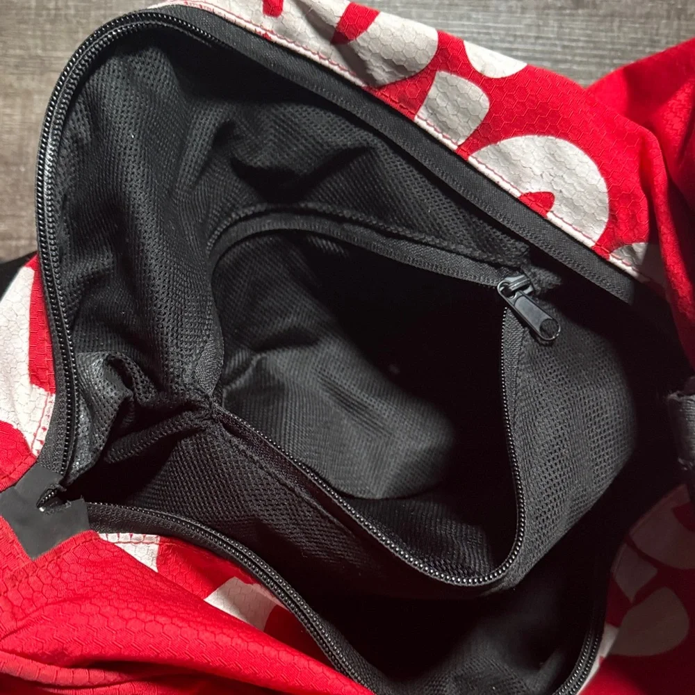 Red Sports Duffel Bag