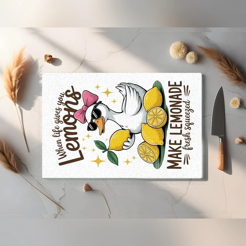 COPY - Duck Lemonade Cutting Board