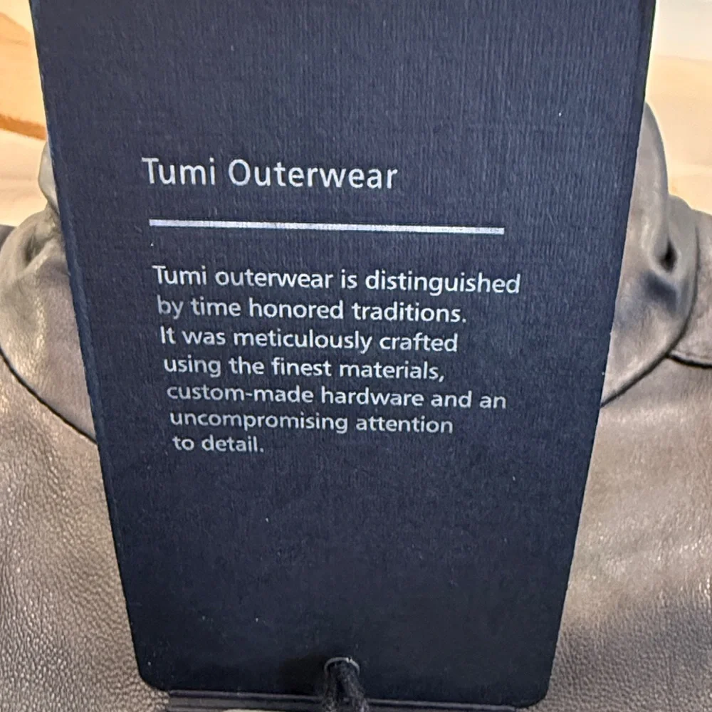 Tumi sophisticated weatherproof