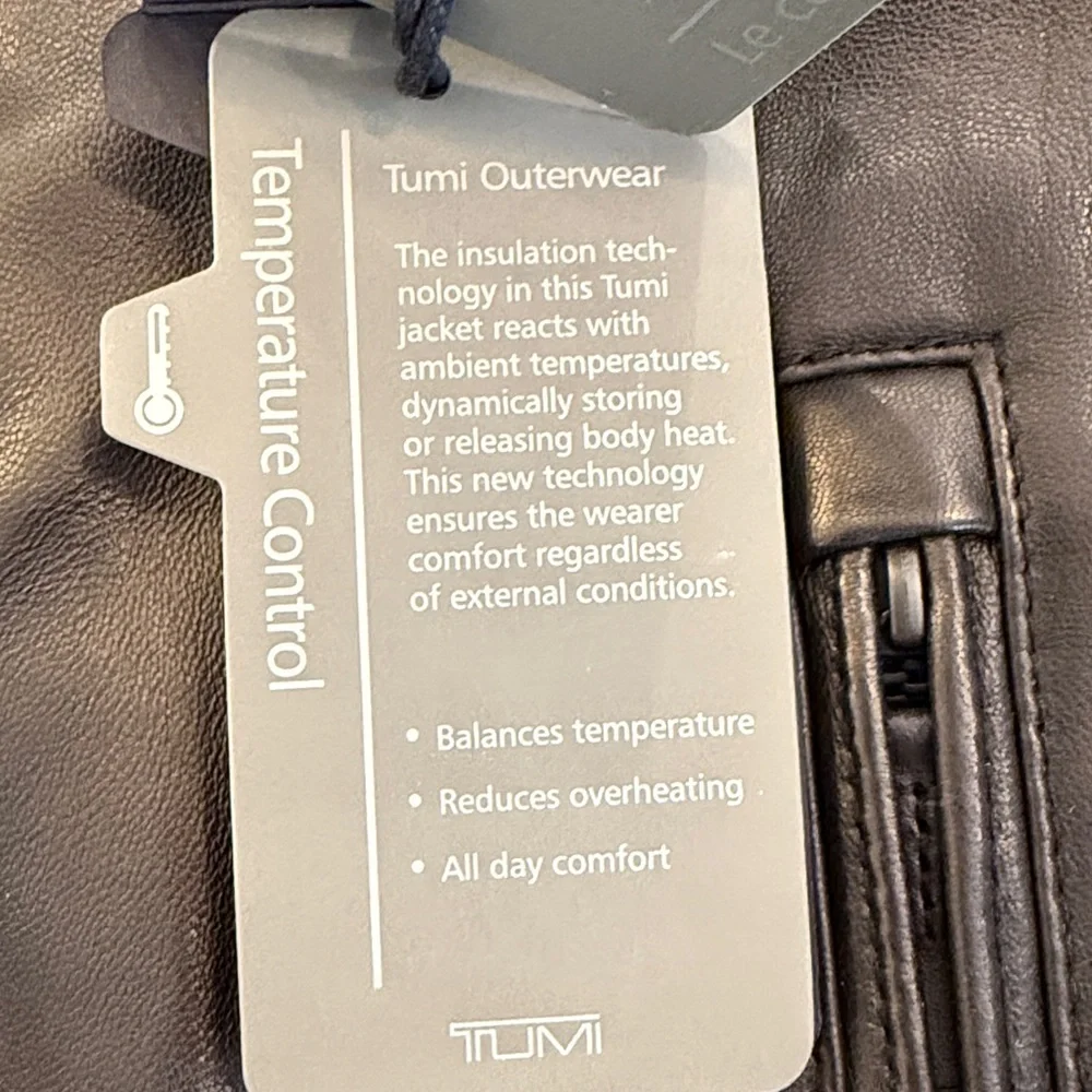 Tumi sophisticated weatherproof