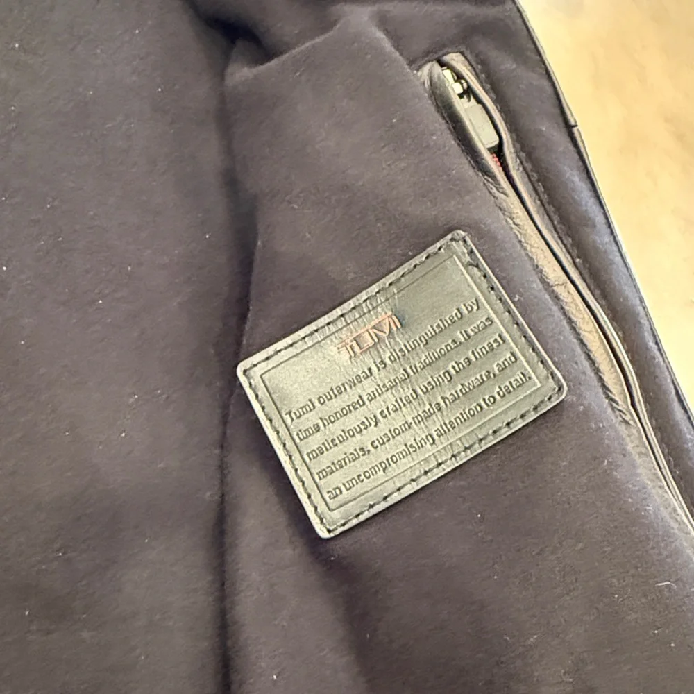 Tumi sophisticated weatherproof