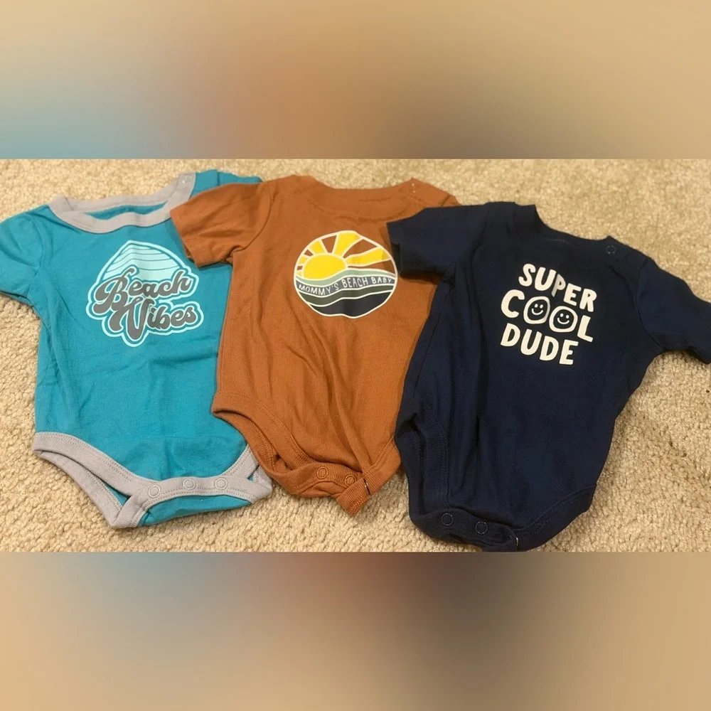 Garanimals vibrant bodysuits