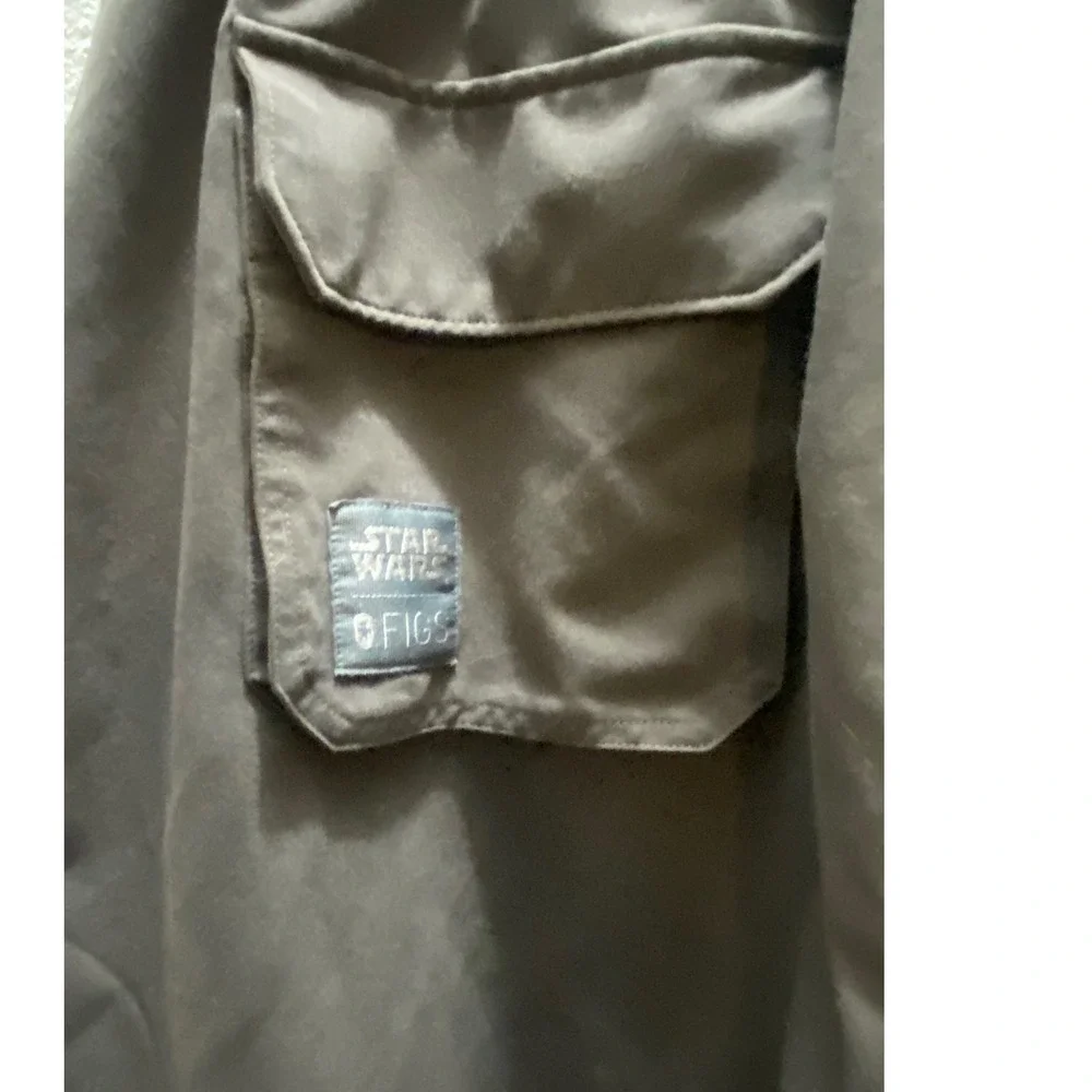 FIGS Star Wars Cargo Pants Men's Size 2XL Brown Utility Pocket Drawstring Waist