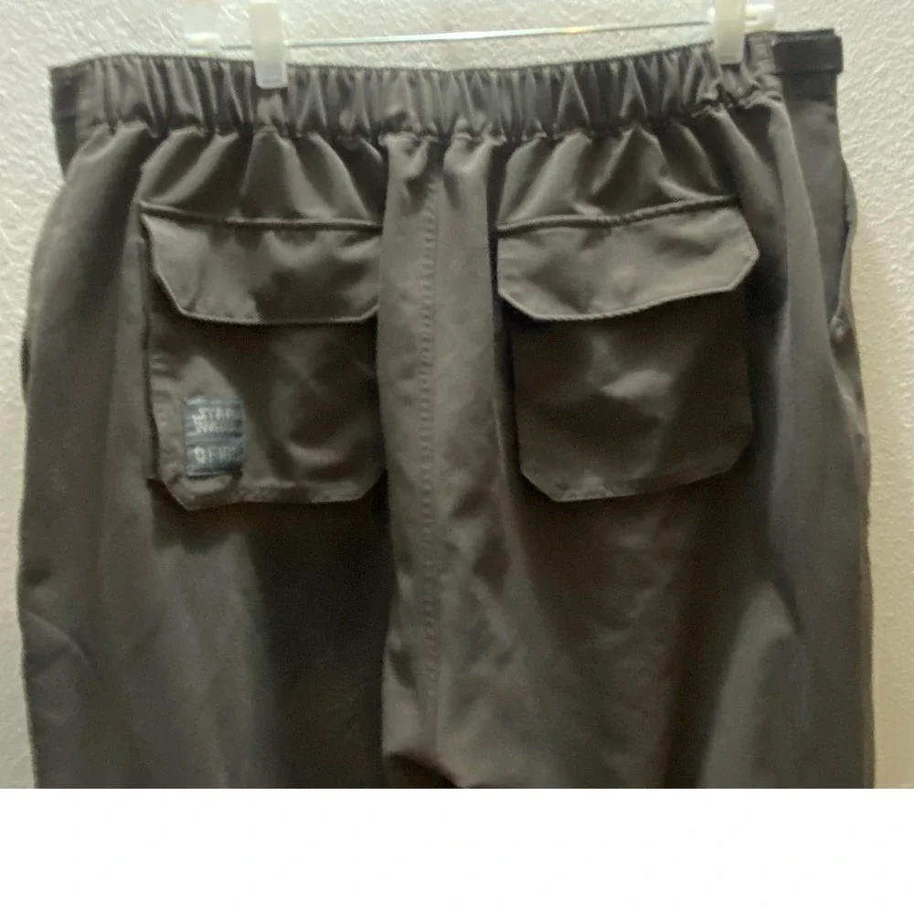 FIGS Star Wars Cargo Pants Men's Size 2XL Brown Utility Pocket Drawstring Waist
