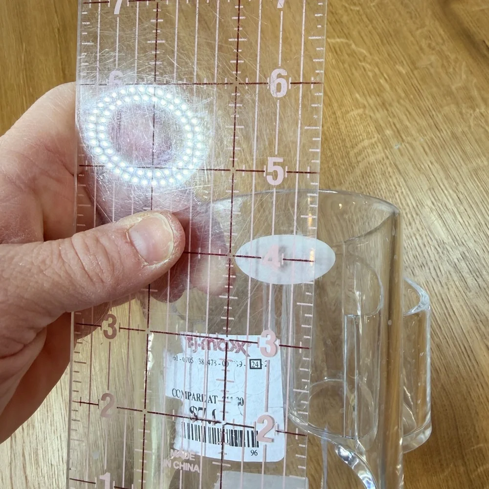 N/A clear plastic