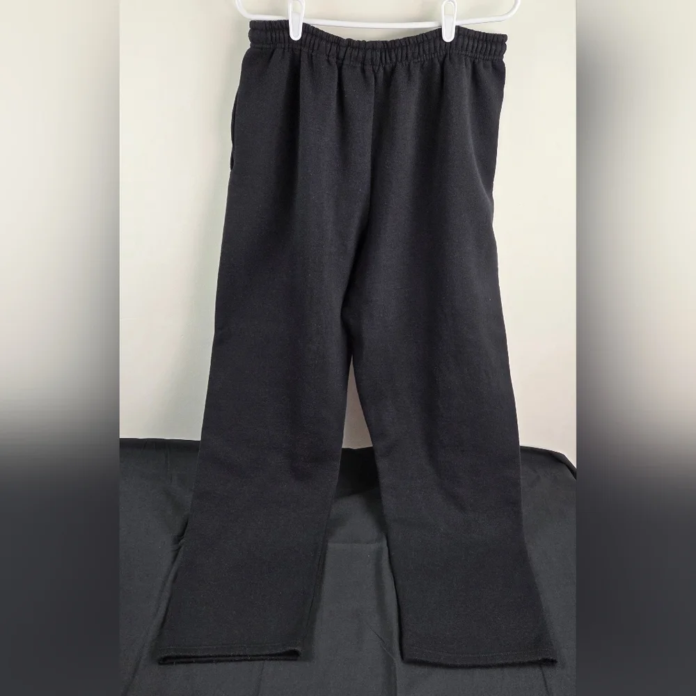 Russell Athletic Speed Racer Sweatpants Mens XL Black Drawstring Waist Wide Leg