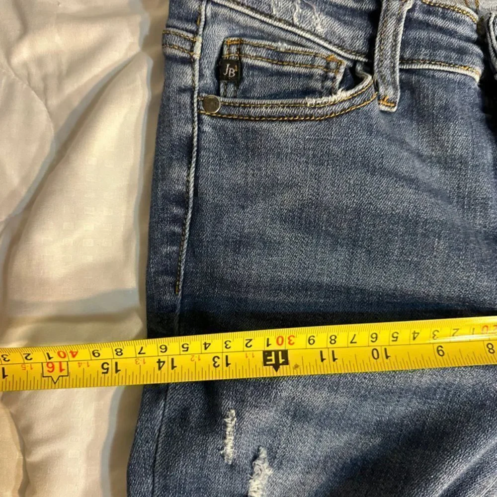 Judy Blue Jeans Size 2 Inseam 28 inches Skinny with 8.5 Blowfish Shoes