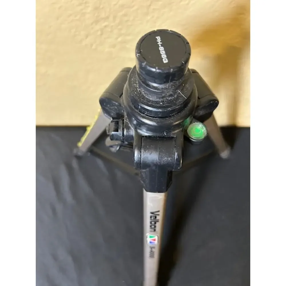 Velbon Aluminum Camera Tripod with Quick Release Head
