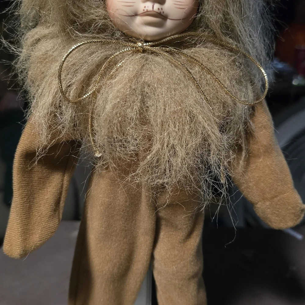 Camille Limited Collection Porcelain Doll COWARDLY LION 12