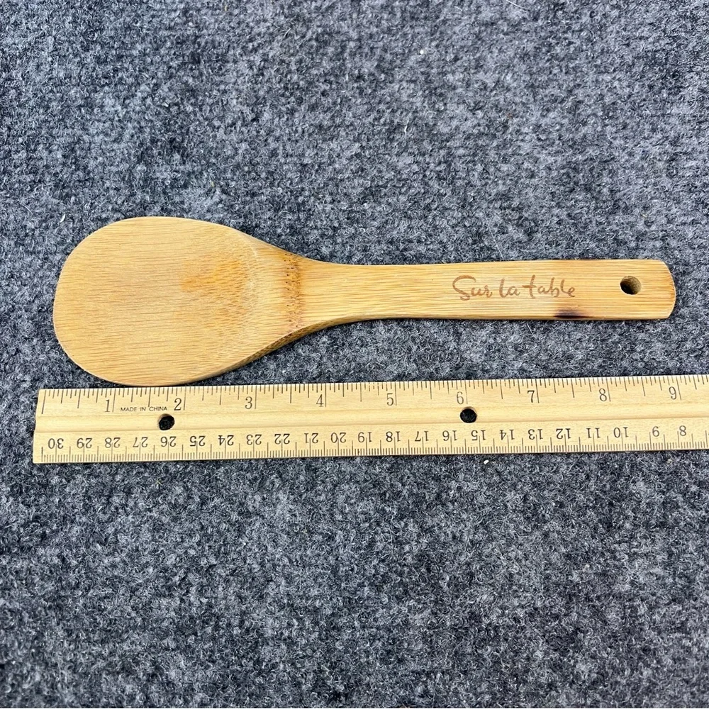 Sur La Table 9” Bamboo Rice Paddle Spoon