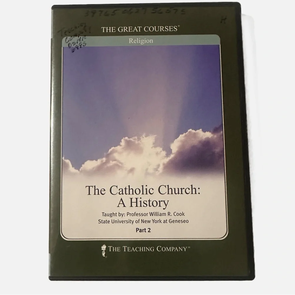 The Great Courses: The Catholic Church: A History 6 CD ROMS Set
